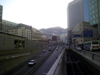 Highway underneath the Haram Sharif